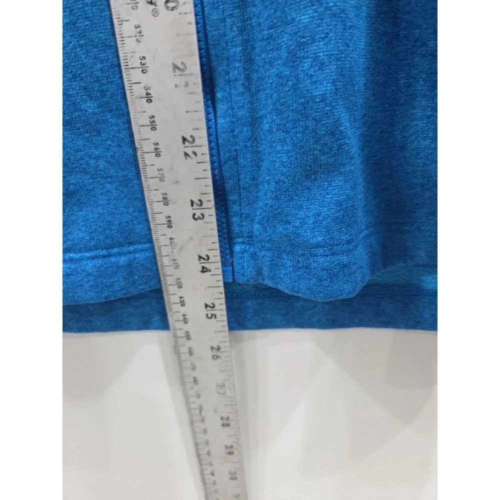 The North Face Mens Blue Full Zip Up Sweatshirt Size Large GREAT!